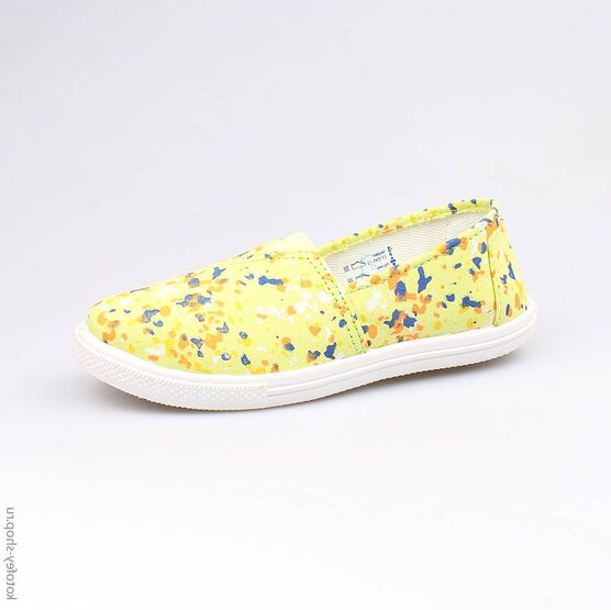 631046-12 Кеды для девочки салатовый