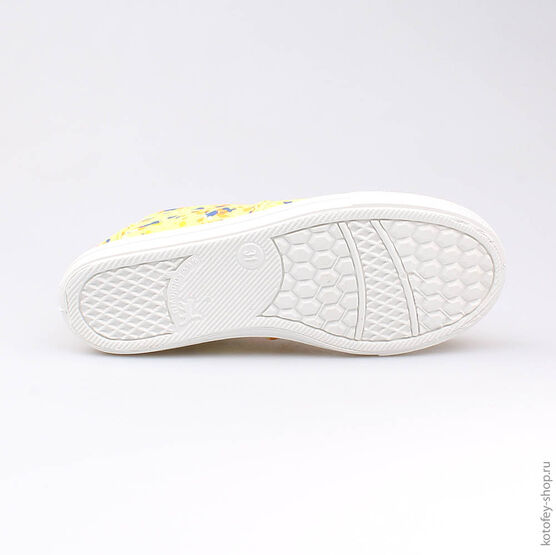 631046-12 Кеды для девочки салатовый фото №3