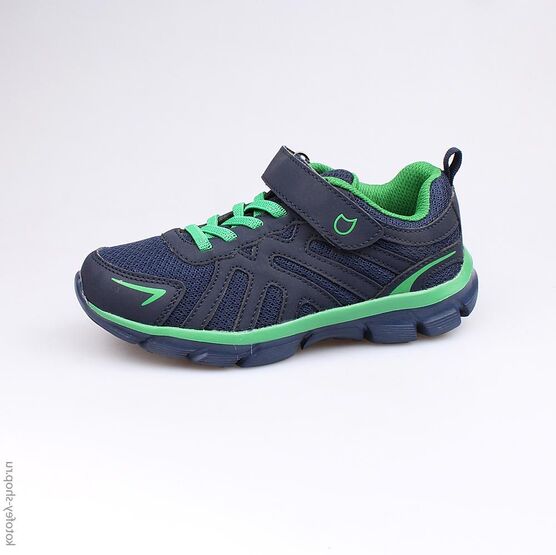 644133-73 Кроссовки для мальчики син-зел