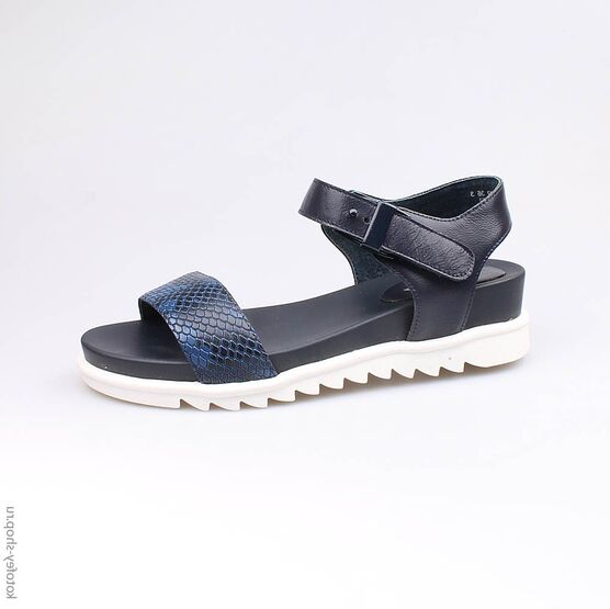 722009-22 Босоножки для девочки светло-синий