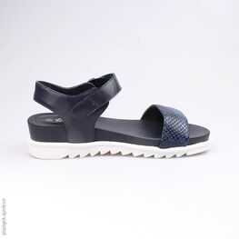 722009-22 Босоножки для девочки светло-синий фото №2