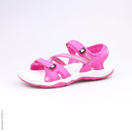 724005-11 Пляжная обувь для девочки фуксия