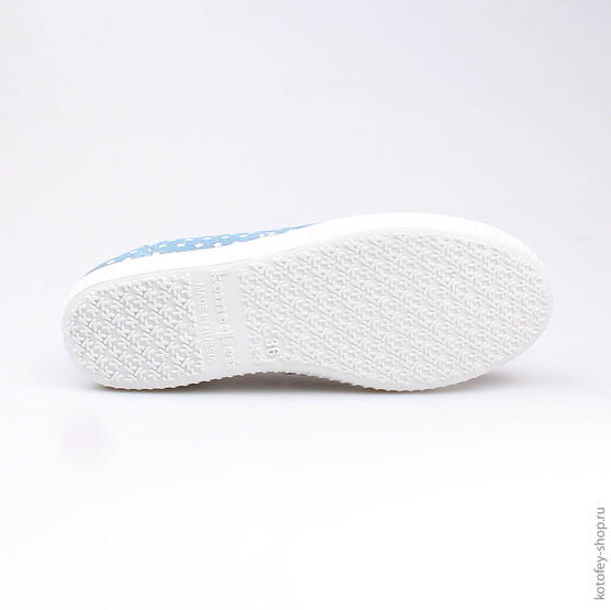731002-15 Кеды для девочки голубой фото №3