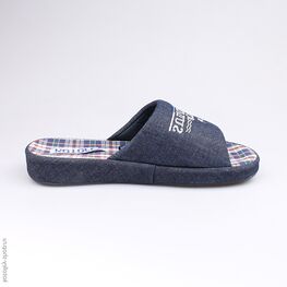 731012-11 Тапочки синие для мальчики светло-синий фото №2