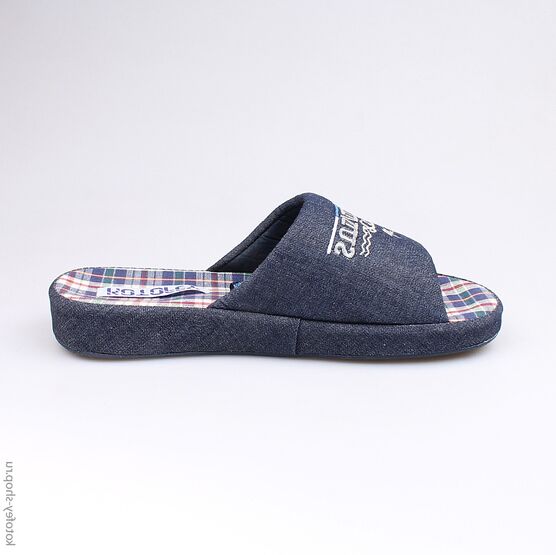 731012-11 Тапочки синие для мальчики светло-синий фото №2