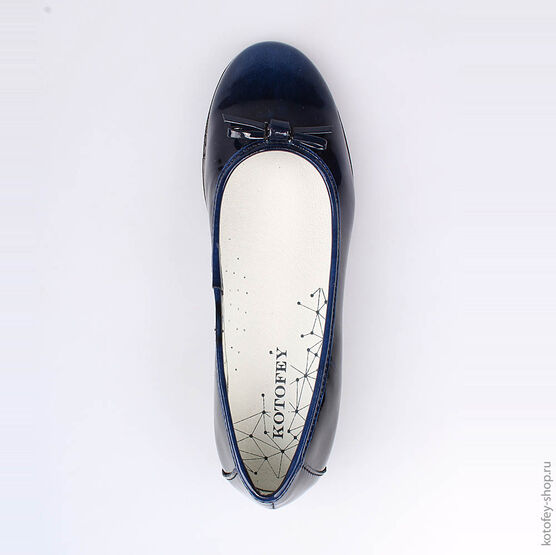 732155-21 Туфли для девочки светло-синий фото №4