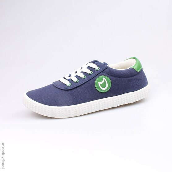 741043-11 Кеды для мальчики син-зел