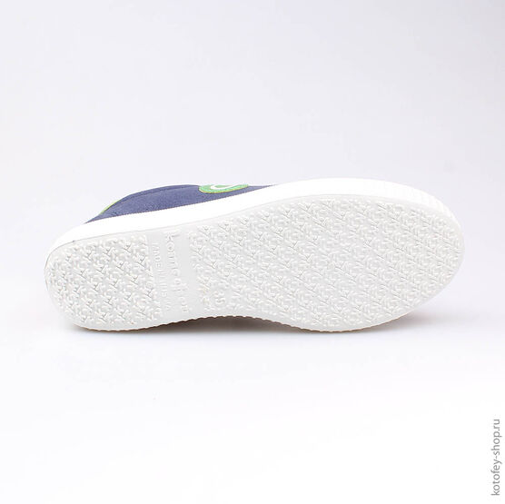 741043-11 Кеды для мальчики син-зел фото №3