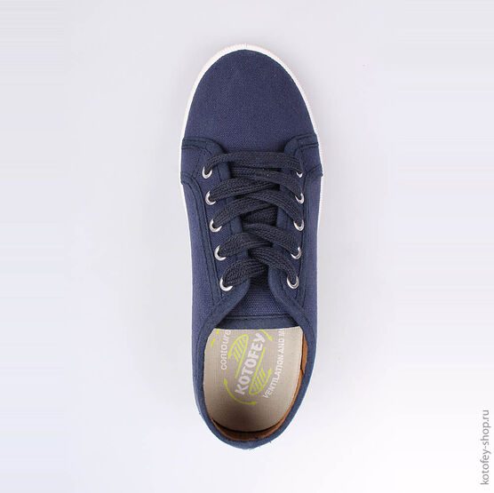 741044-11 Кеды для мальчики светло-синий фото №4