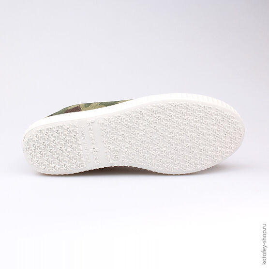 741045-11 Кеды для мальчики оливковый фото №3