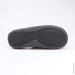 731016-11 Тапочки серые для мальчики серый фото №3