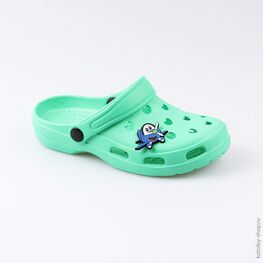 03014004-40 Украшение для обуви Самолет для мальчики синий фото №2