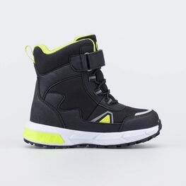 454880-42 Мембранные ботинки с LED и SoftShell для мальчики чер-сал фото №2