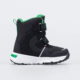 454883-42 Мембранные ботинки с SoftShell Космонавт для мальчики чер-зел фото №2