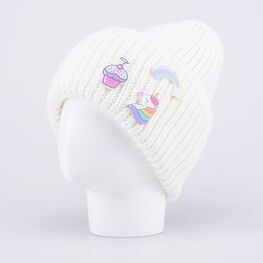 07811560-40 Шапка детская белый для девочки белый