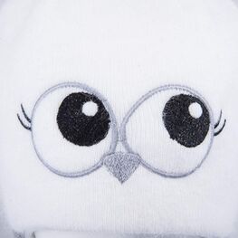 07811570-40 Шапка детская Совушка для девочки белый фото №3