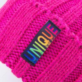 07811571-40 Шапка и снуд фуксия для девочки фуксия фото №3