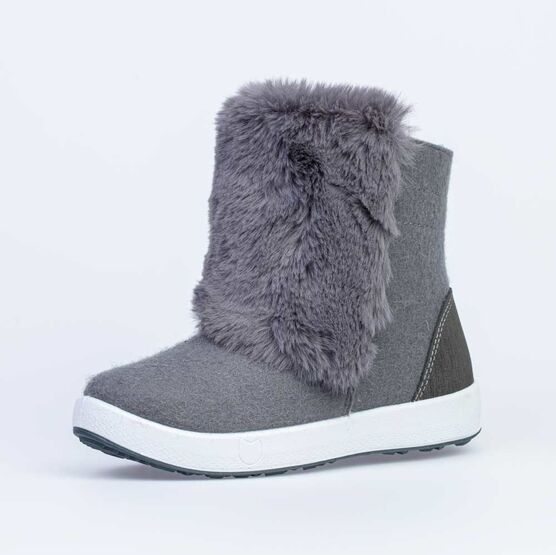 667030-41 Валенки для девочки серый