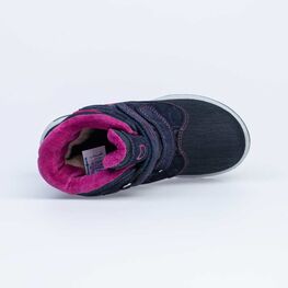 654814-41 Мембранные ботинки для девочки светло-синий фото №4