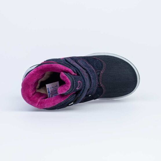 654814-41 Мембранные ботинки для девочки светло-синий фото №4