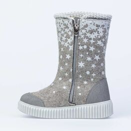 667026-43 Валенки для девочки серый фото №2