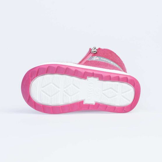 367126-43 Розовые валенки для девочки Елочка для девочки розовый фото №3