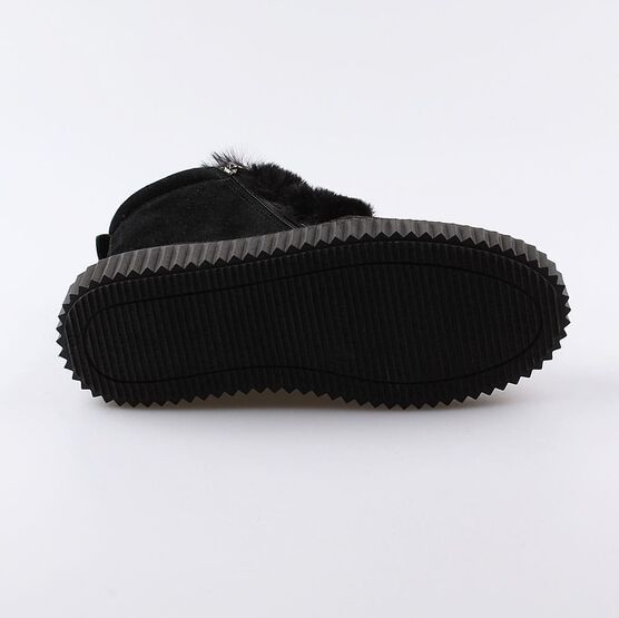 762117-51 Сапожки для девочки черный фото №3