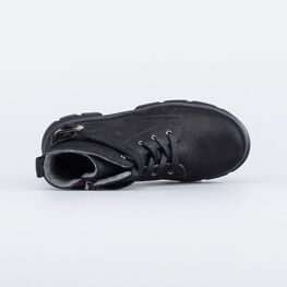 552297-31 Осенние ботинки для девочки для девочки черный фото №4