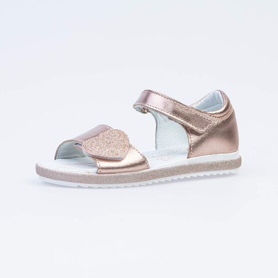 522149-24 Нарядные босоножки для девочки для девочки бронзовый