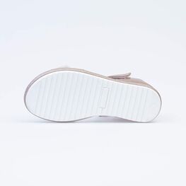 522149-24 Нарядные босоножки для девочки для девочки бронзовый фото №3