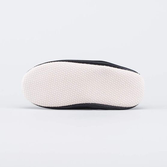 412010-02 Кожаные чешки детские черные для универсальные черный фото №3