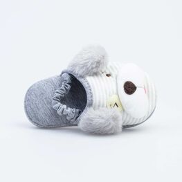 331231-13 Тапочки для мальчики серый фото №4