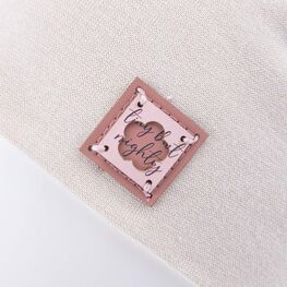 07811442-41 Комплект шапка+снуд светло-бежевый для девочки светло-бежевый фото №4