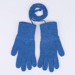 07721214-40 Перчатки детские двухслойные синий для мальчики синий