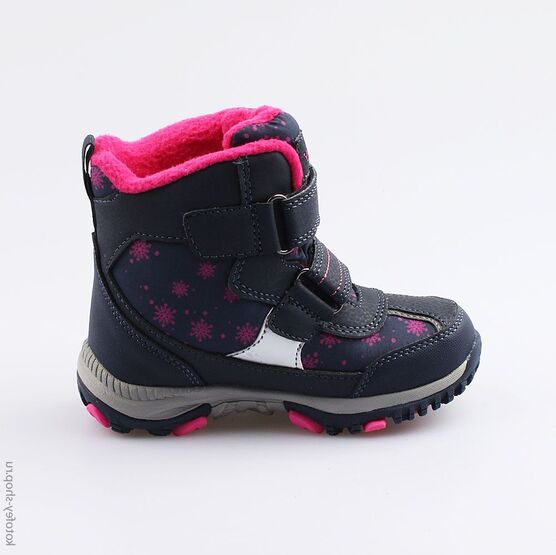 454976-45 Мембранные ботинки для девочки син-фук фото №2
