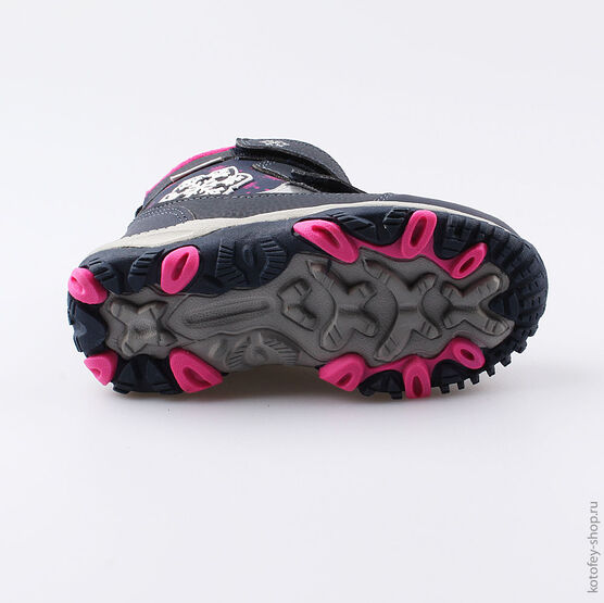 454976-45 Мембранные ботинки для девочки син-фук фото №3