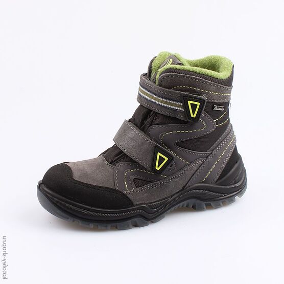654975-42 Мембранные ботинки для мальчики сер-сал