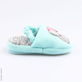 331075-12 Тапочки для девочки бирюзовый фото №2