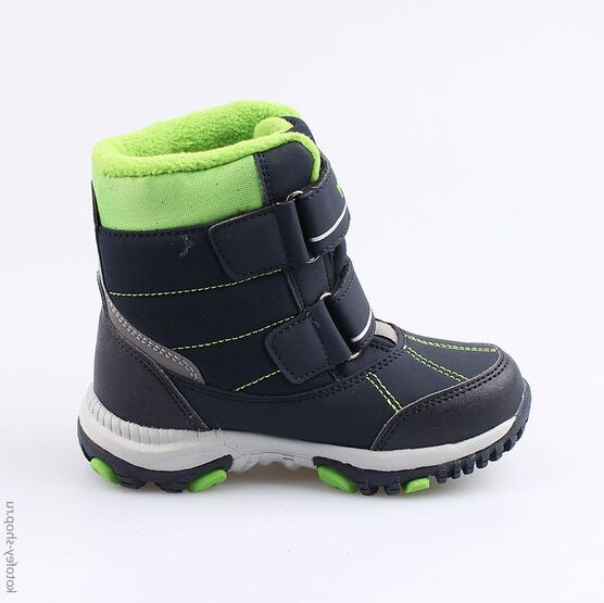 454994-41 Мембранные ботинки для мальчики син-зел фото №2