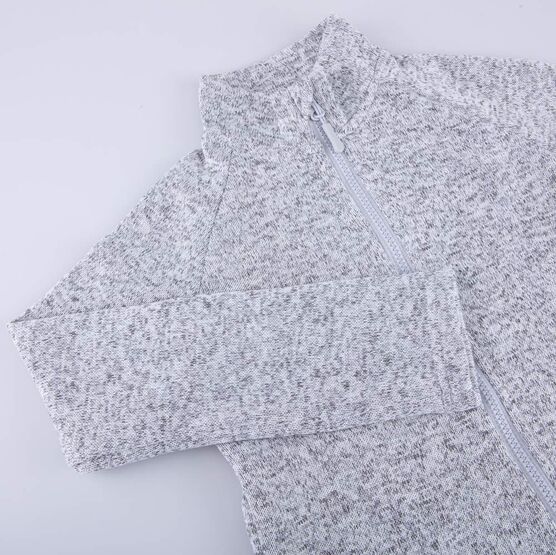 07757002-40 Флисовая кофта детская серый для универсальные серый фото №5