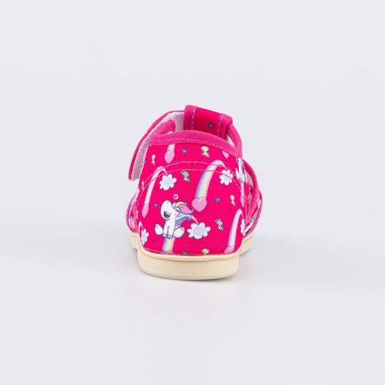 121045-74 Текстильная обувь для первых шагов для девочки фуксия фото №5