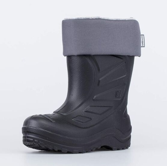 365149-19 Сапожки из ЭВА черные для мальчики чер-сер