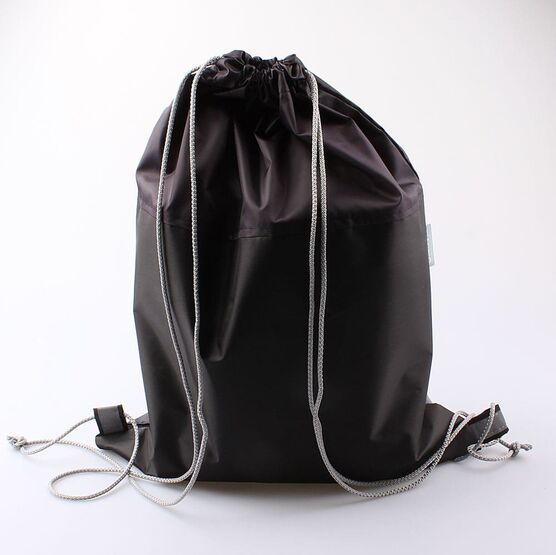 02708080-20 Мешок для сменной обуви черный для мальчики черный фото №3