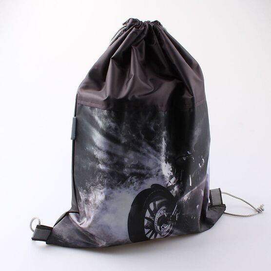 02708080-20 Мешок для сменной обуви черный для мальчики черный