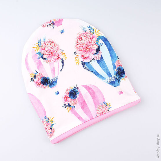 07811070-40 Шапка для девочки, 95% хлопок, молочная для девочки молочный