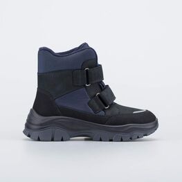 654862-41 Высокие мембранные ботинки для мальчики синий фото №2
