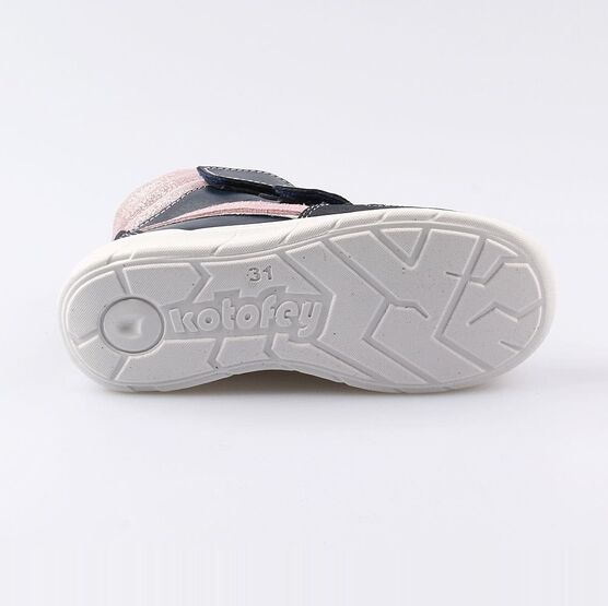 552120-36 Ботинки для девочки светло-синий фото №3