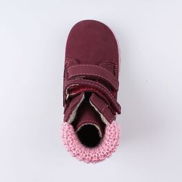 352190-35 Ботинки для девочки бордовый фото №4